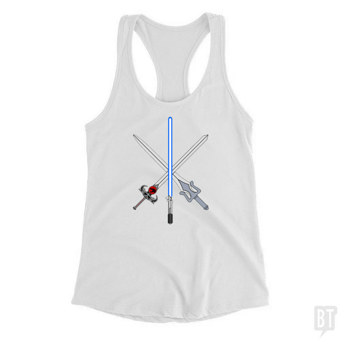 Women's Racerback Tank / White / S