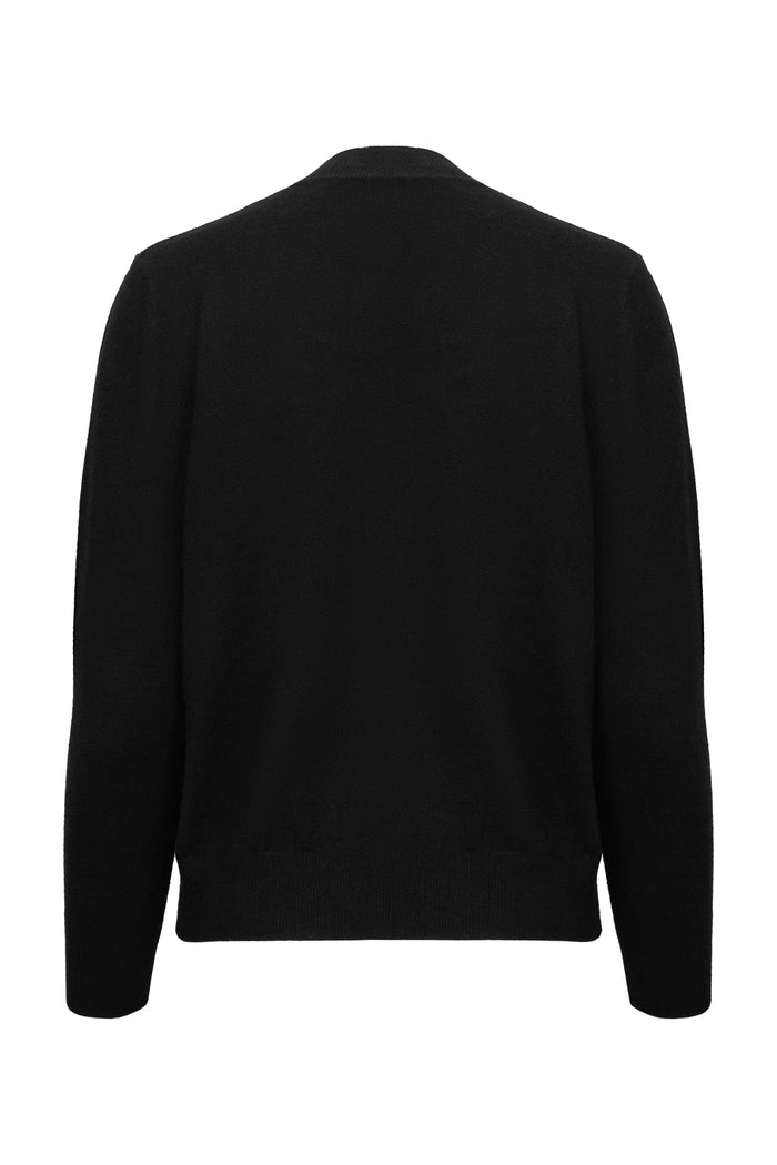 Clara Monogram Sweatshirt - Black