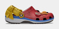 Classic Clog One Piece Monkey D Luffy Mens Sandals (Red/Blue)