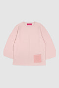 clea sweatshrt in blush by buttonscarves