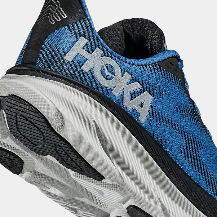 Clifton 9 GTX Mens Running Shoes (Black/Electric Aqua)