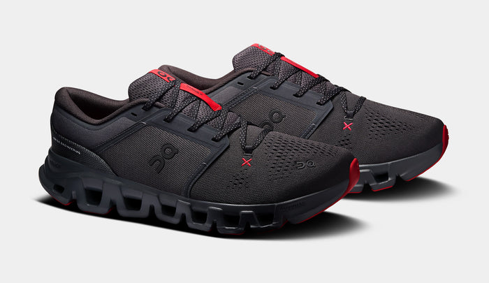 Cloud X 5 Mens Running Shoes (Black/Grey)
