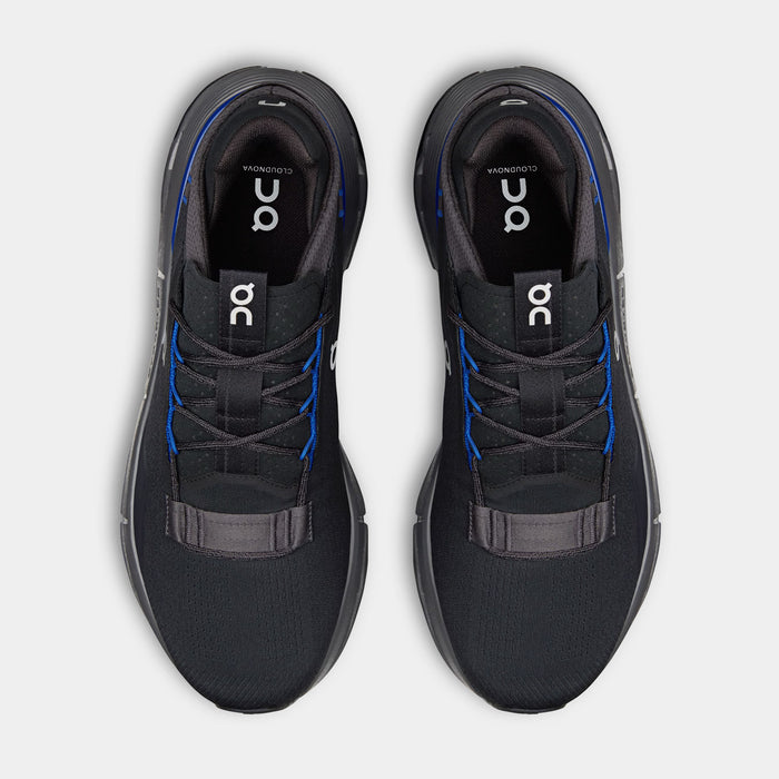 Cloudnova 2 Mens Running Shoes (Black/Indigo)