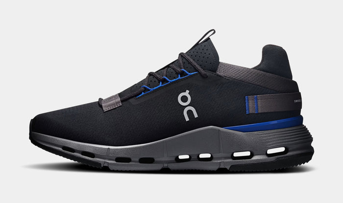 Cloudnova 2 Mens Running Shoes (Black/Indigo)