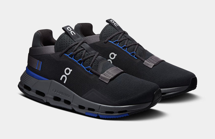 Cloudnova 2 Mens Running Shoes (Black/Indigo)