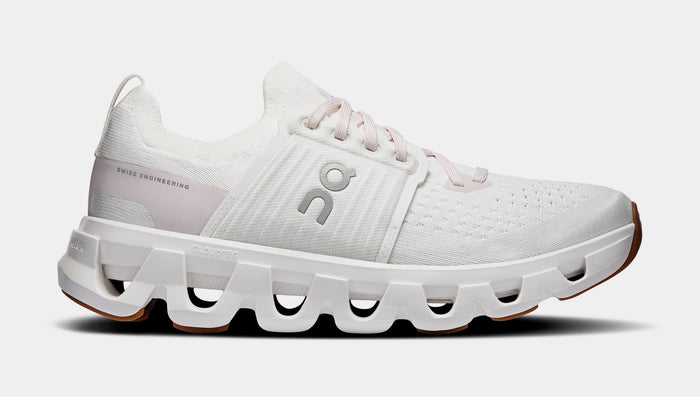 Cloudswift 4 Womens Running Shoes (White/Lily)