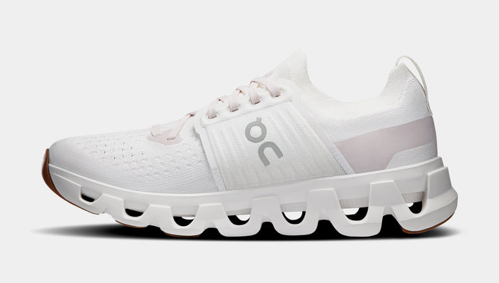 Cloudswift 4 Womens Running Shoes (White/Lily)