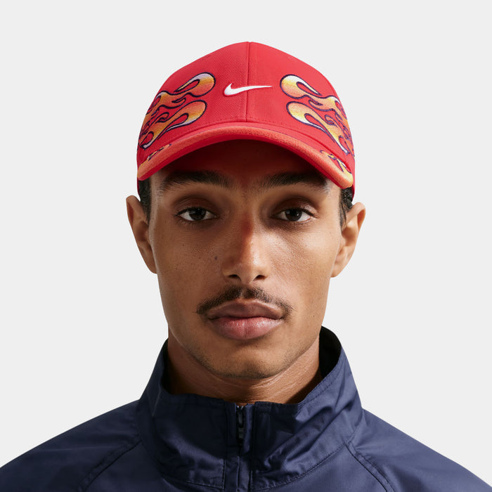 Club Structured OG Frame Mens Hat (University Red)