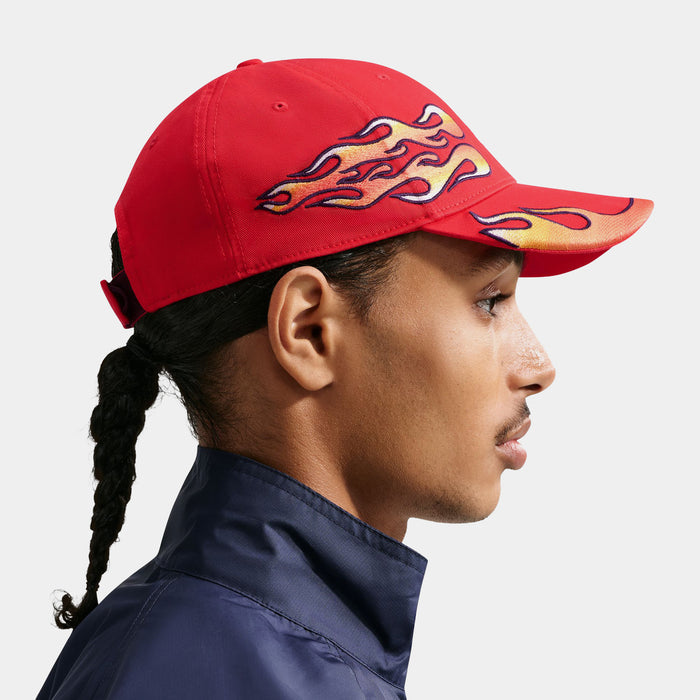 Club Structured OG Frame Mens Hat (University Red)