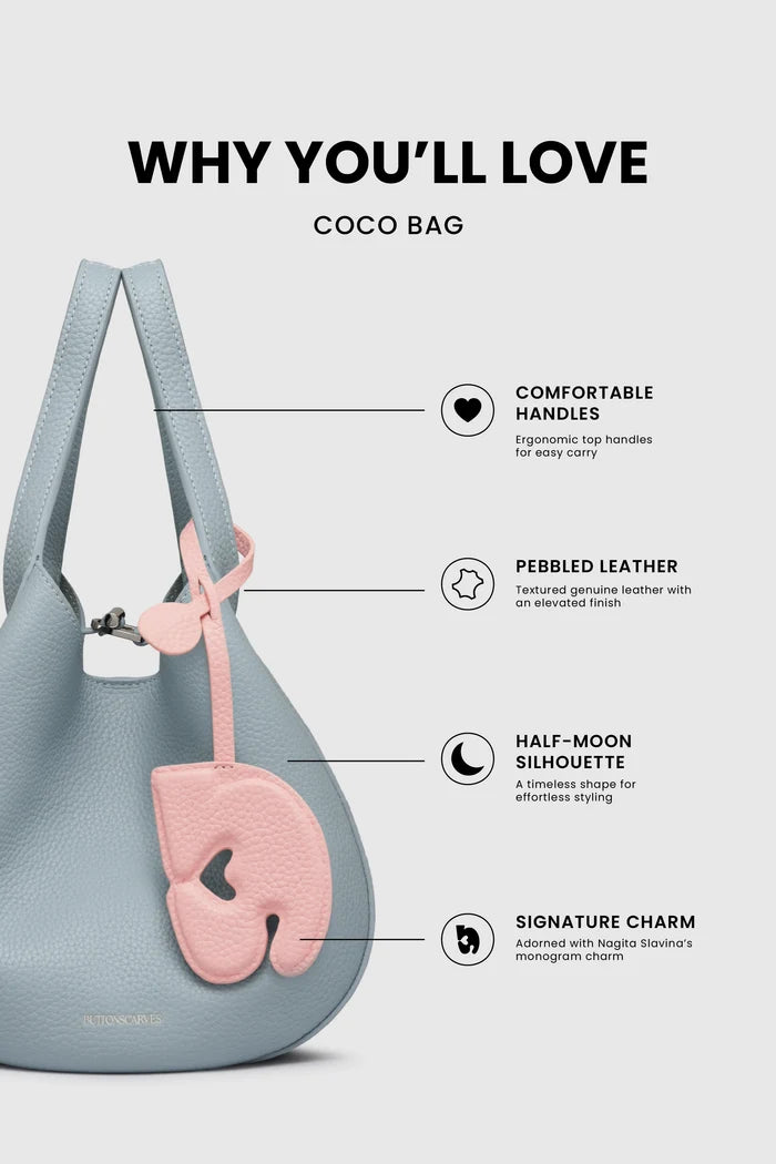 Coco Bag - Blue Aura