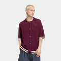Crochet Mens Jersey (Maroon)