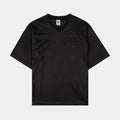 Cross Rhinestone Mesh Mens Jersey (Black)