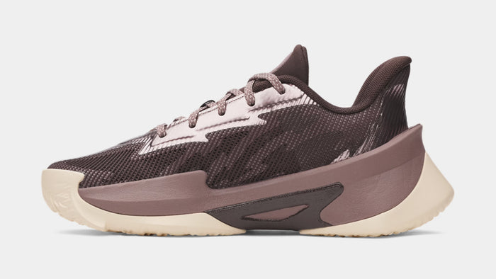 Curry Series 7 Grade School Basketball Shoes (Sierra Taupe/Kona Brown/Timberwolf Taupe)