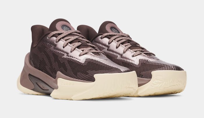 Curry Series 7 Grade School Basketball Shoes (Sierra Taupe/Kona Brown/Timberwolf Taupe)