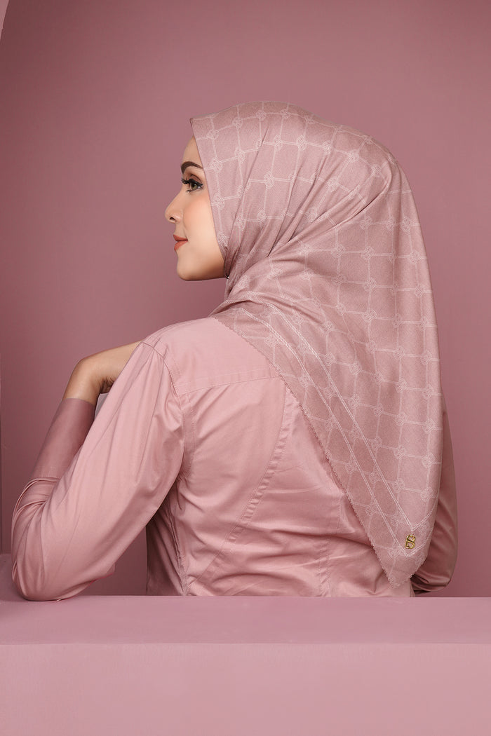 Decorda Voile Square - Ash Rose