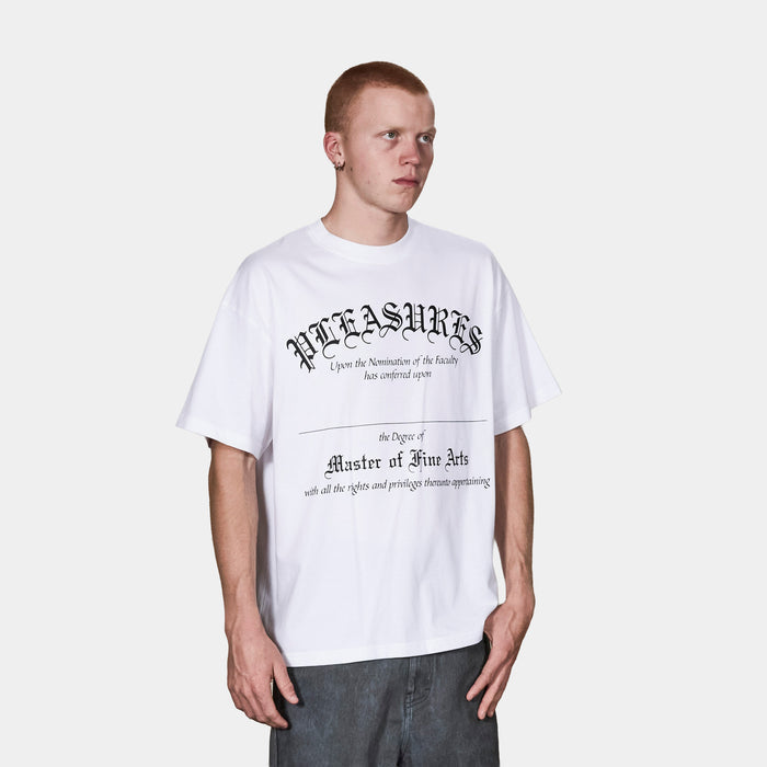 Degree Mens Short Sleeve Shirt (White/Black)