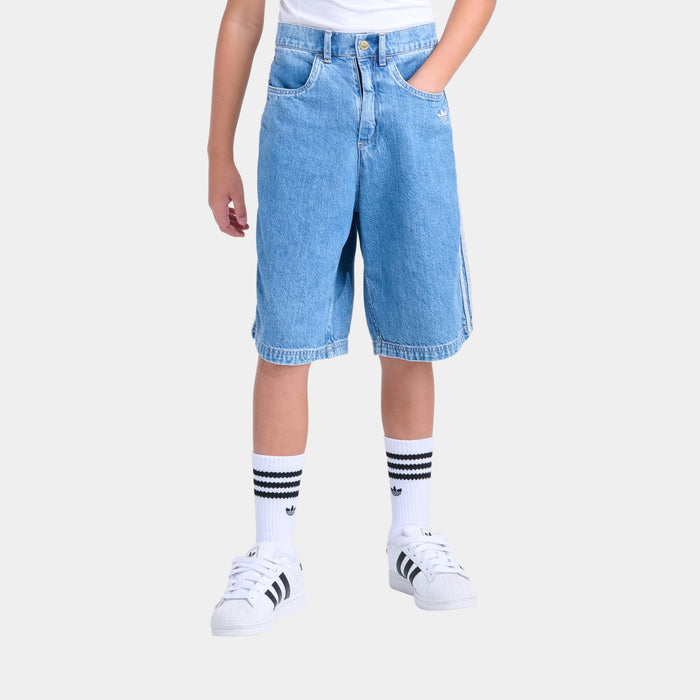 Denim Grade School Shorts (Vintage Blue Denim)