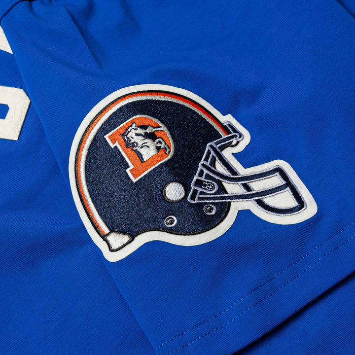 Denver Broncos Original Mens Short Sleeve Shirt (Blue/White)