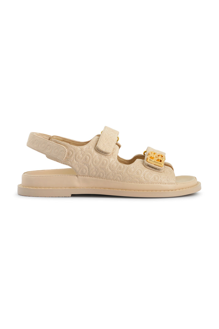 Deux Double Strap - Beige