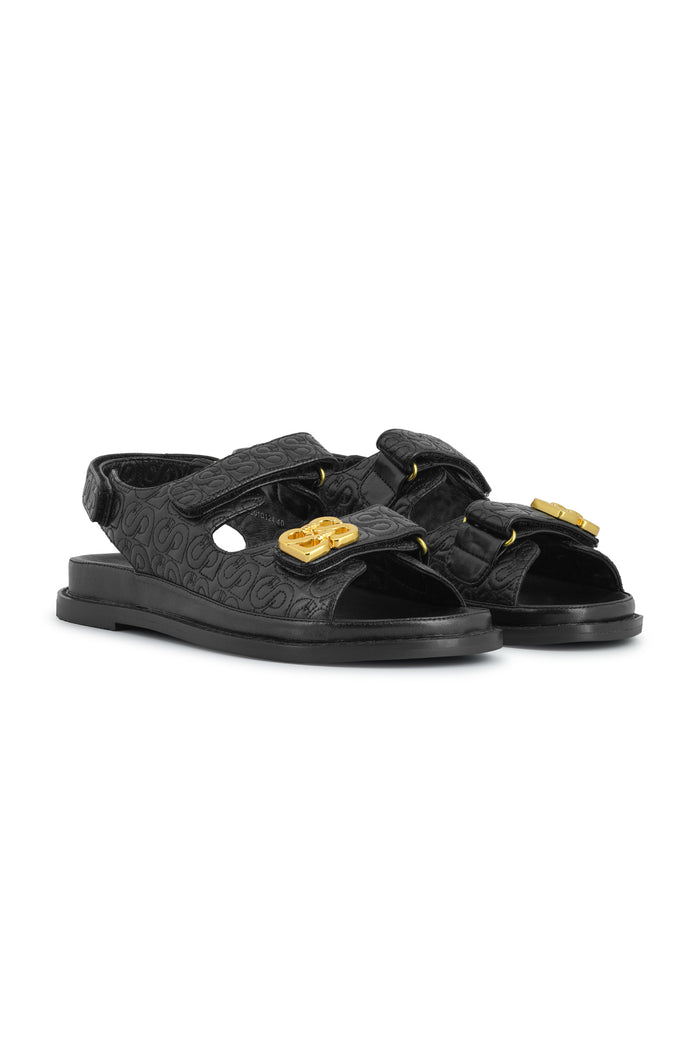 Deux Double Strap - Black