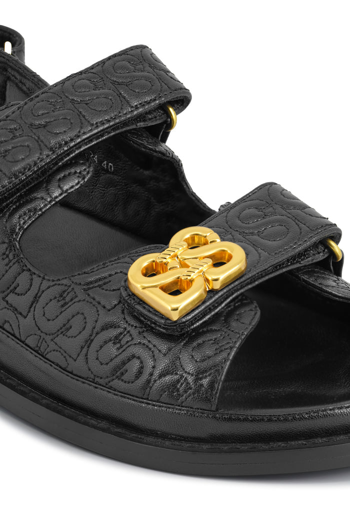 Deux Double Strap - Black