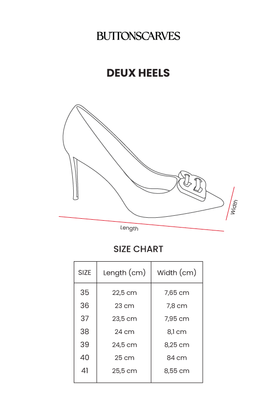 Deux Heels - Black