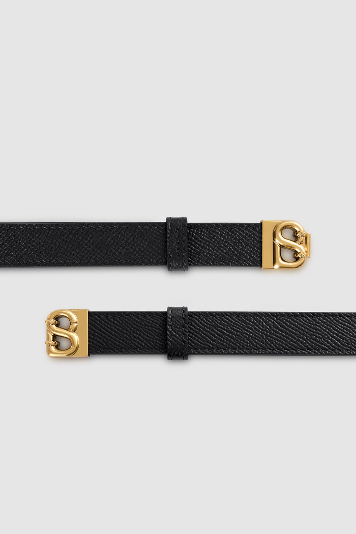 Deux Interlock Belt - Black