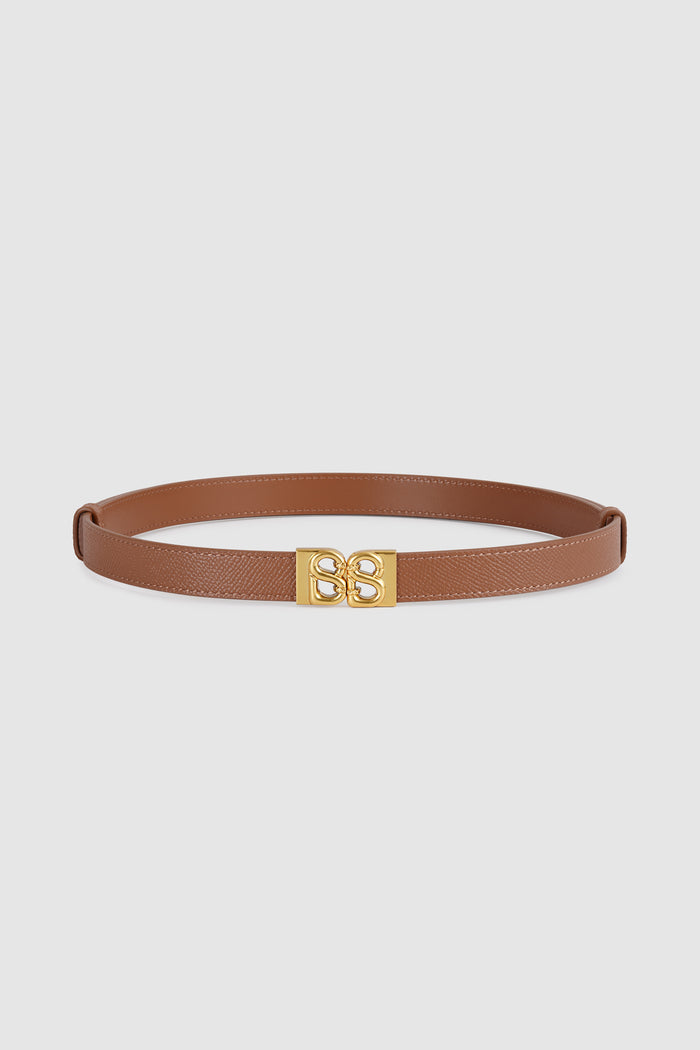 Deux Interlock Belt - Brown