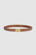 Deux Interlock Belt - Brown