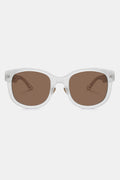 Deux Oval Sunglasses - Brown
