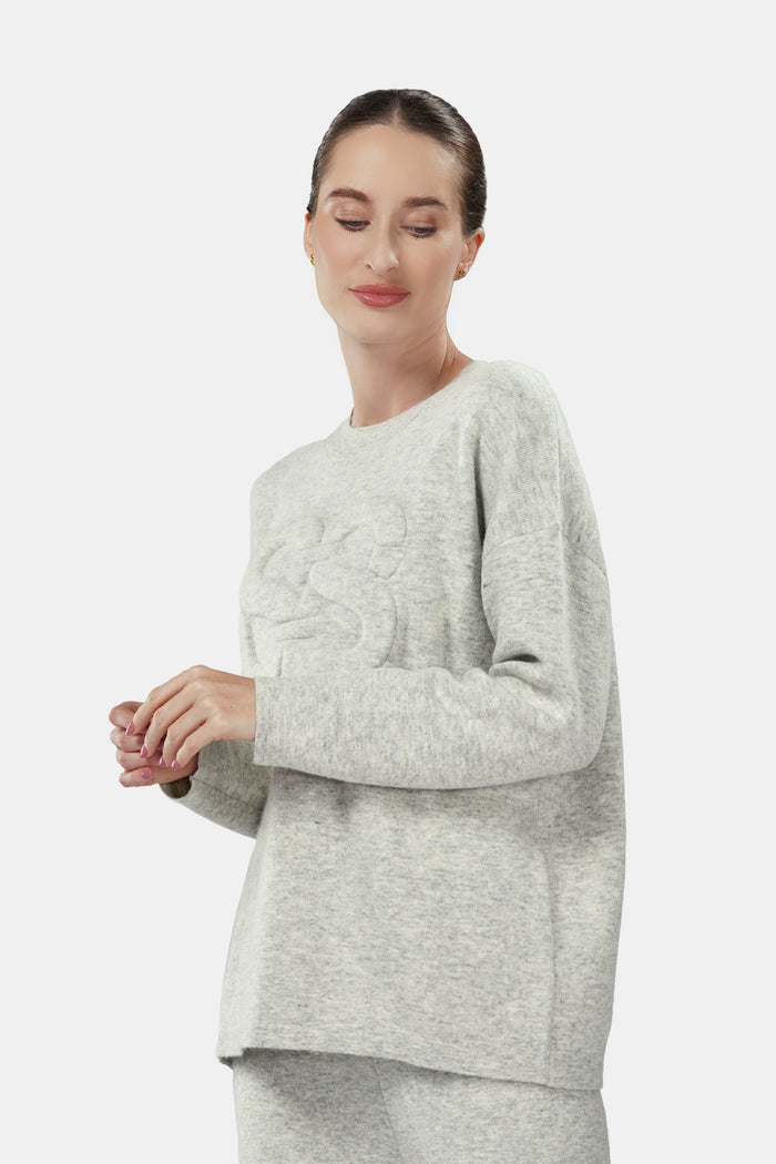 Deux Sweatshirt - Misty Grey