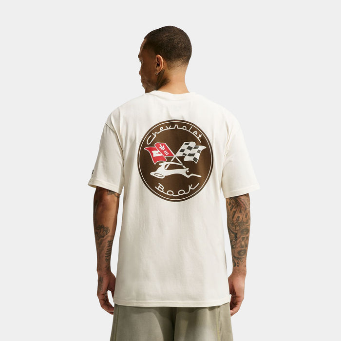 Devin Booker x Chevy Impala Mens Short Sleeve Shirt (Pale Ivory)