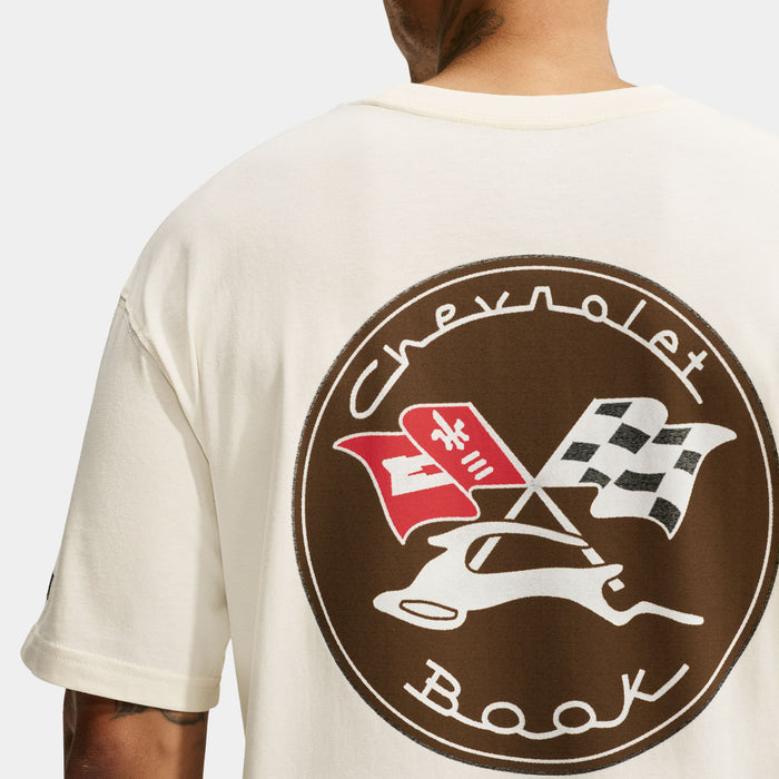 Devin Booker x Chevy Impala Mens Short Sleeve Shirt (Pale Ivory)