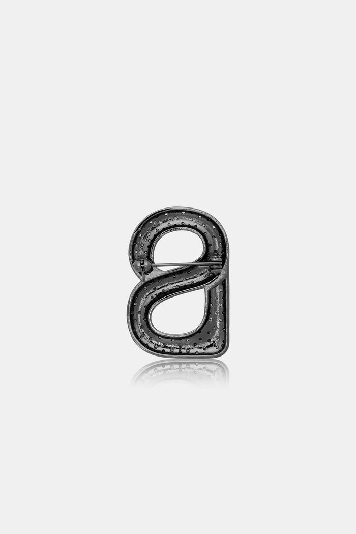 Diana Brooch - Hematite