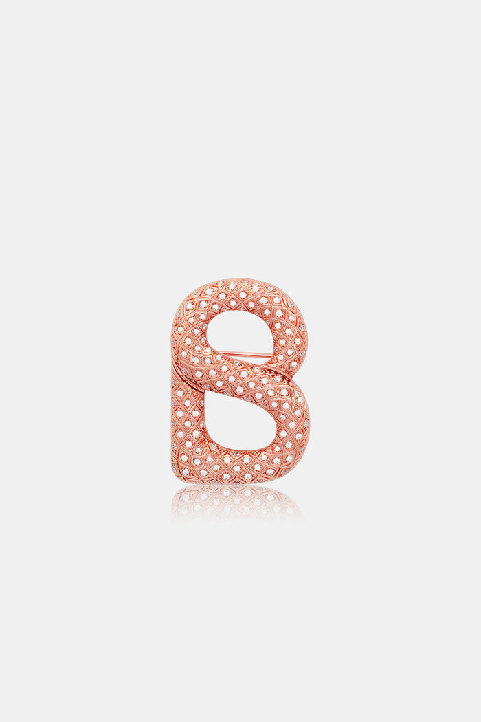 Diana Brooch - Rose Gold
