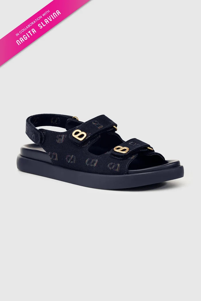 Double Strap - Navy
