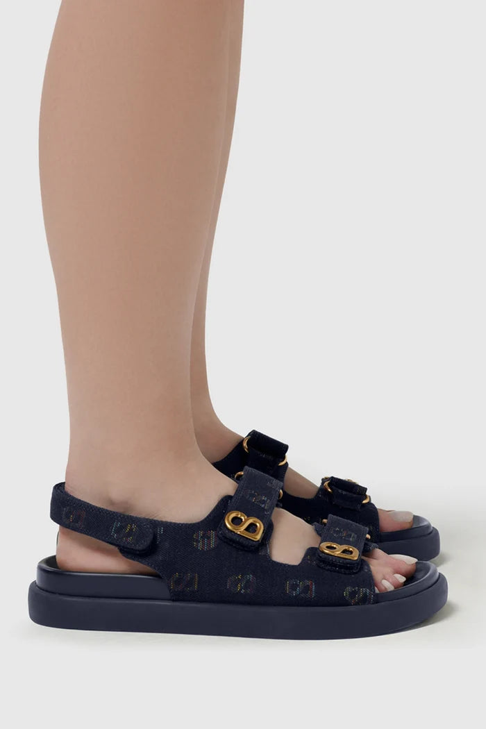Double Strap - Navy