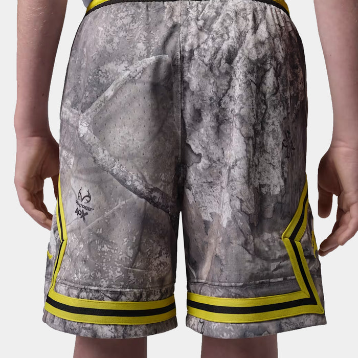 Dri Fit MVP RealTree Diamond Grade School Shorts (Swan)