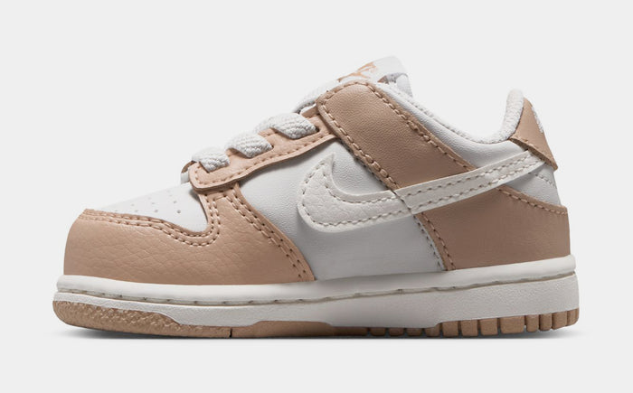 Dunk Low Infant Toddler Lifestyle Shoes (Linen/Sail/Platinum Tint)