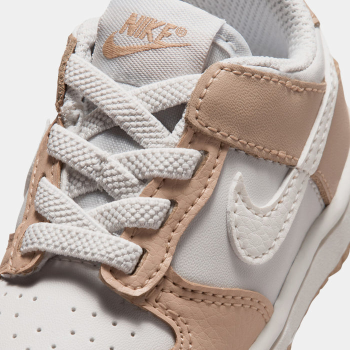 Dunk Low Infant Toddler Lifestyle Shoes (Linen/Sail/Platinum Tint)