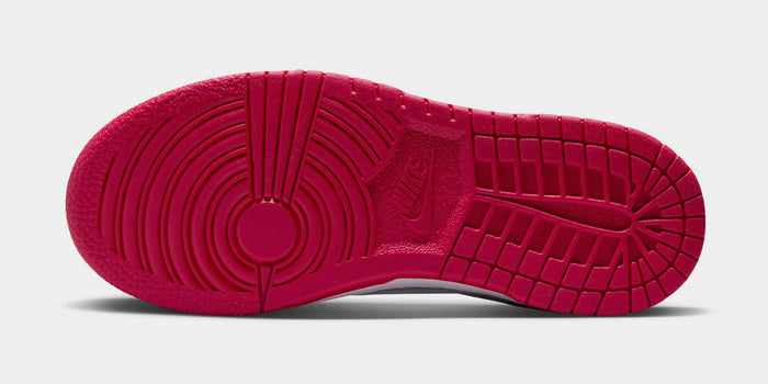 Dunk Low Preschool Lifestyle Shoes (White/University Red)