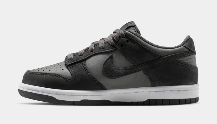Dunk Low SE Grade School Lifestyle Shoes (Medium Ash/Black/White)