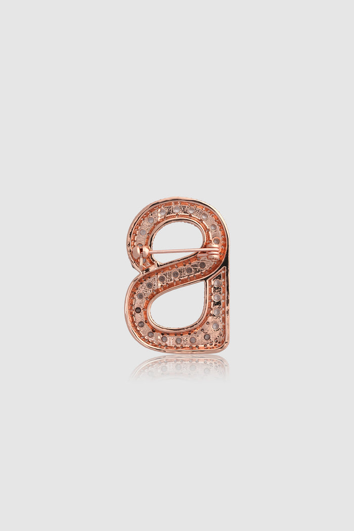 Eclat Brooch - Rose Gold