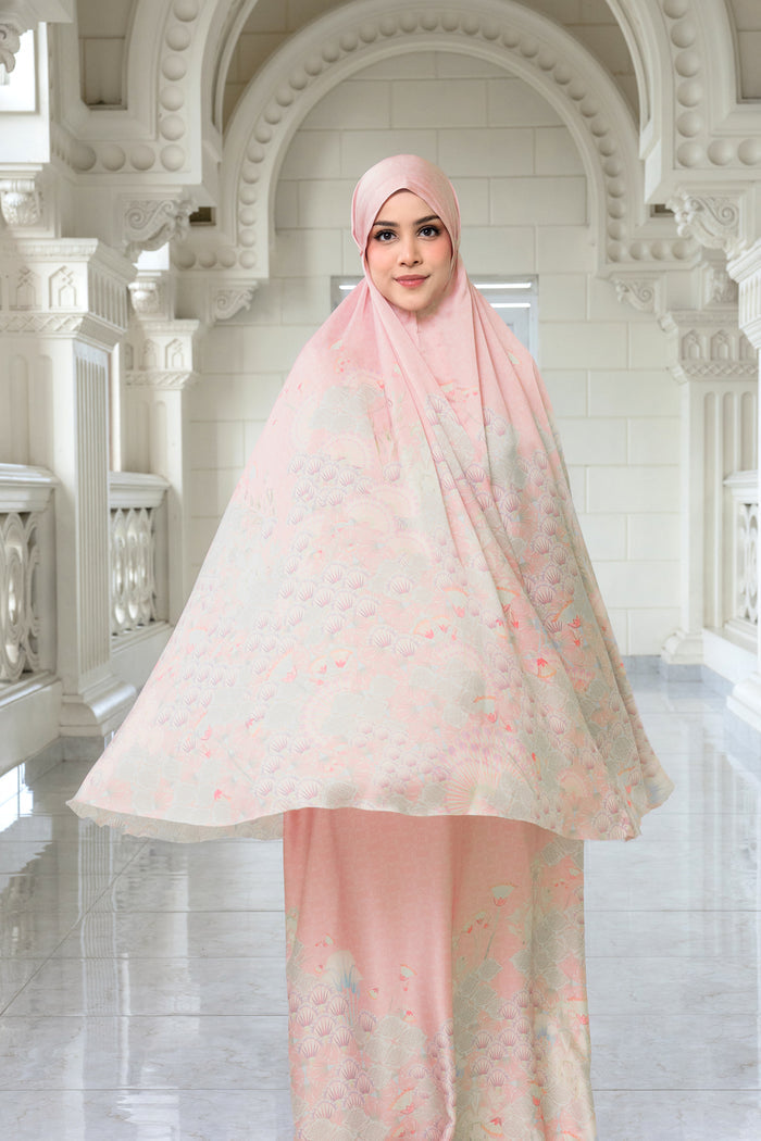 egypt prayer robe in lotus by buttonscarves front view
