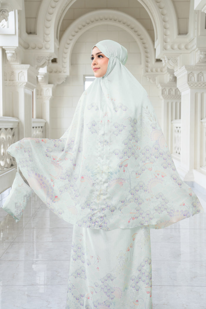 egypt prayer robe in salt by buttonscarves