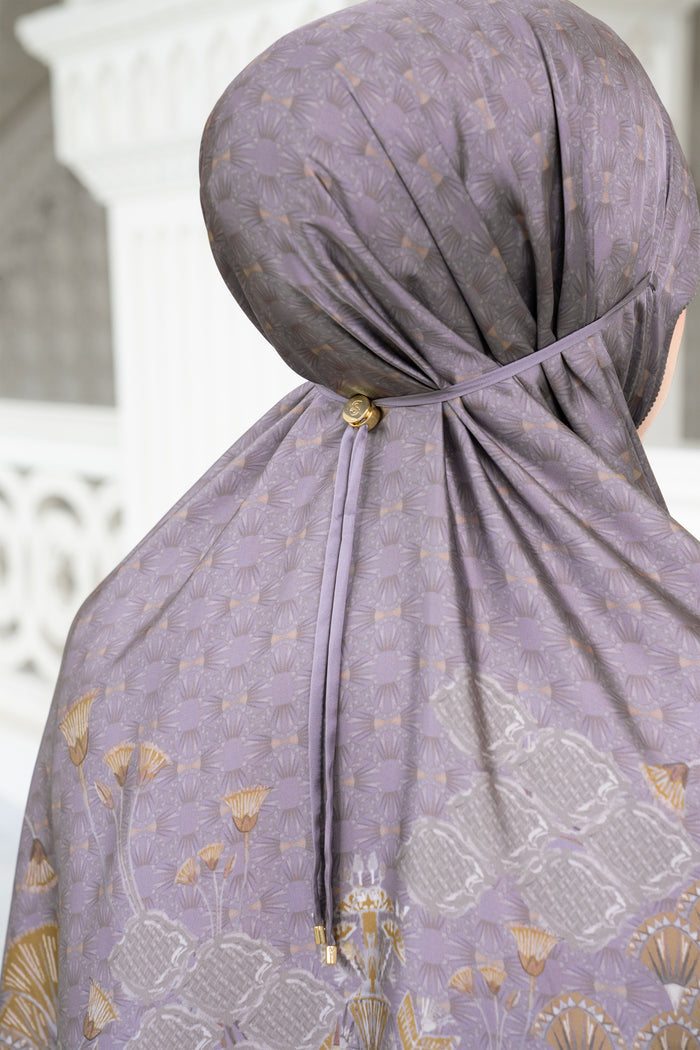 egypt prayer robe in velvet by buttonscarves with adjustable back tie