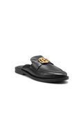 Elan Open Back Loafer - Black