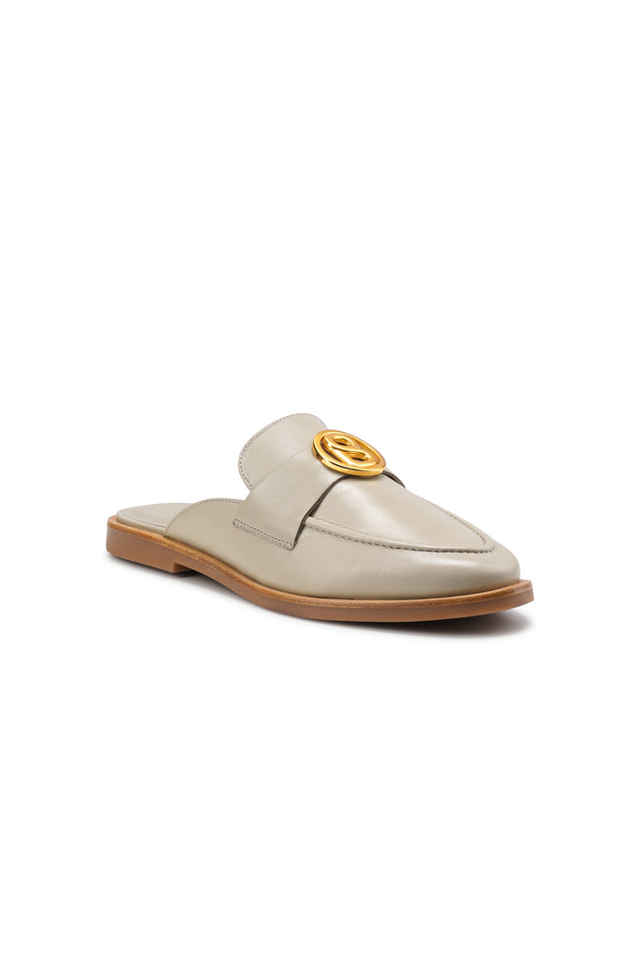 Elan Open Back Loafer - Gray