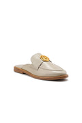 Elan Open Back Loafer - Gray