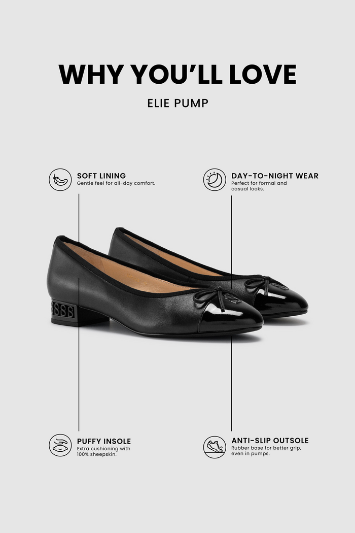 Elie Pump - Black